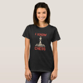 T-shirt Pixel Chess Video Game 8-Pixel Art Arcade (Devant entier)