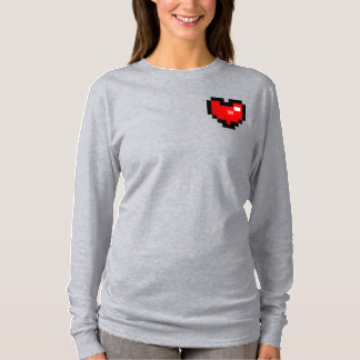 T-shirt pixel_cœur