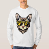T-shirt Pixel Devon Rex (Devant)
