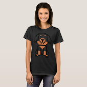 T-shirt Pixel Dog Rottweiler (Devant entier)