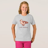 T-shirt Pixel Duckling, art pixel moderne  (Devant entier)