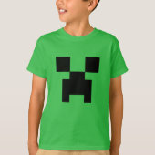 T-shirt Pixel Face Gaming (Devant)