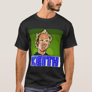 T-shirt Pixel foncé Keith de chemise