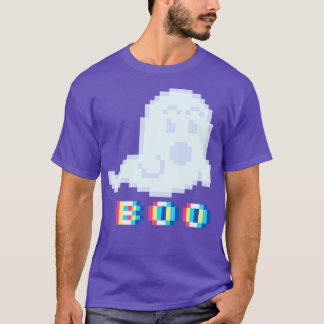 T-shirt Pixel Ghosts Go Boo