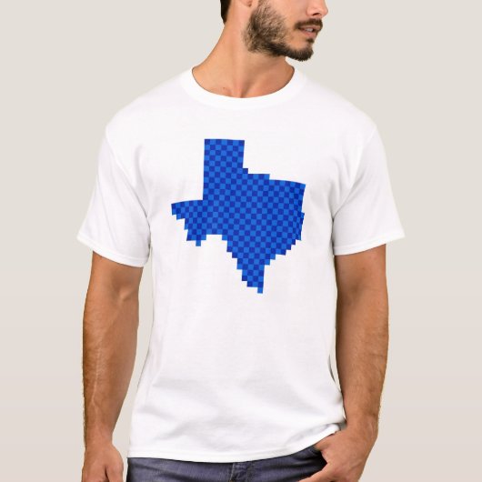 T-shirt Pixel le Texas (Devant)