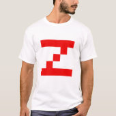 T-shirt Pixel lettre Z (Devant)