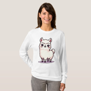 T-shirt Pixel Llama Charme