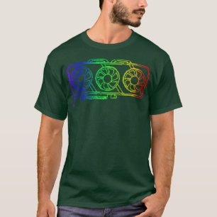 T-shirt Pixel Look RVB Jeu graphique d Gamer