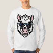 T-shirt Pixel Mighty Warthog (Devant)