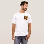 T-shirt Pixel mort, image brûlée (Devant entier)