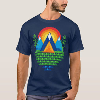 T-shirt Pixel Nature