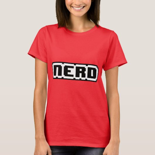 T-shirt Pixel nerd (Devant)