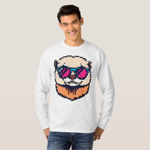 T-shirt Pixel Otter Delter