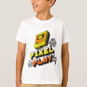T-shirt "Pixel Play : Funny Retro Game Graphic (Devant)