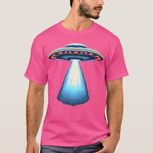 T-shirt Pixel Ufo (Devant)