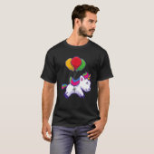 T-shirt Pixel Unicorn (Devant entier)