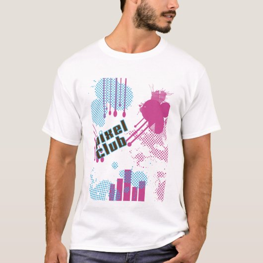 T-shirt pixelclub2 (Devant)