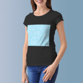 T-shirt Pixellisation Mosaïque Bleue