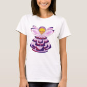 T-shirt Pixie Posy Violet (Devant)