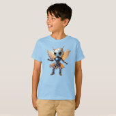 T-shirt Pixie Robot Danseuse Fille Fourmi Mignonne (Devant entier)