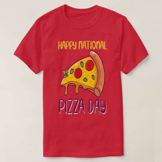 T-shirt Pizza (Design devant)