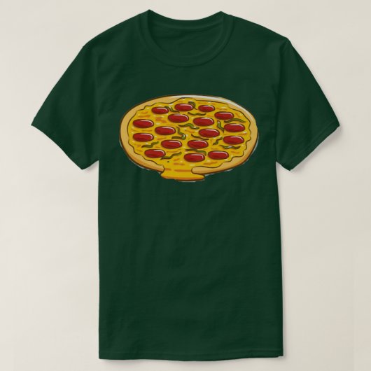 T-shirt Pizza (Design devant)