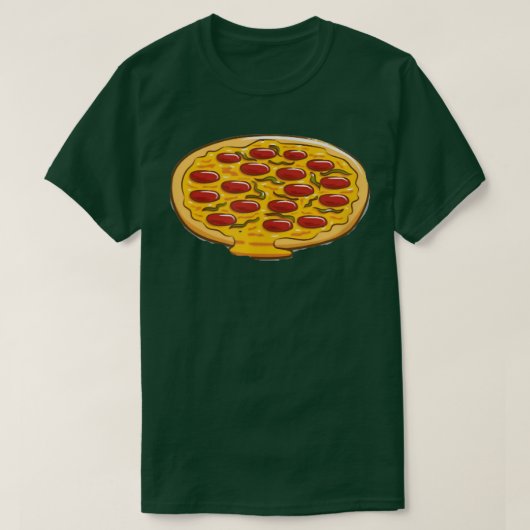 T-shirt Pizza 1186  (Design devant)
