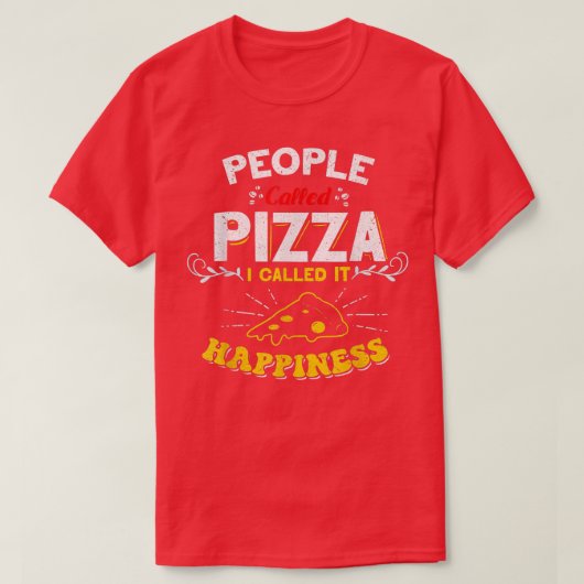 T-shirt Pizza 198 (Design devant)