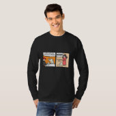 T-shirt Pizza à l'ananas (Devant entier)