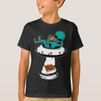 Pizza Alien et gourmande