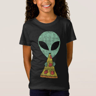 T-Shirt Pizza Alien tendance