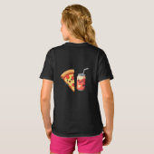 T-shirt Pizza and Soda Can - Delicious Fast Food (Dos entier)