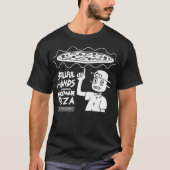 T-shirt Pizza artisanale (Devant)