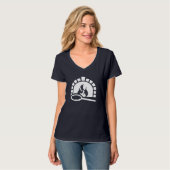 T-shirt Pizza au four en brique (Devant entier)