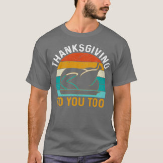 T-shirt Pizza Au Lieu Thanksgiving Thanksgiving Vous Aussi