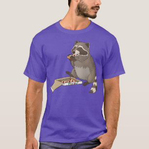 T-shirt Pizza au raton laveur