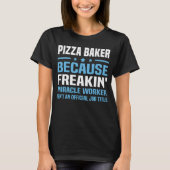 T-shirt Pizza Baker (Devant)