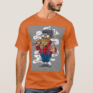 T-shirt Pizza Beard 3