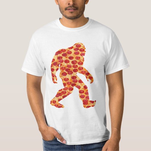 T-shirt Pizza Bigfoot (Devant)
