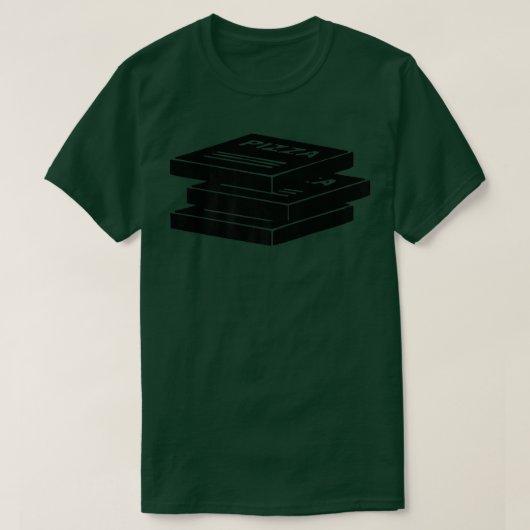 T-shirt Pizza Bo Stack  (Design devant)