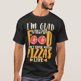 T-shirt Pizza boulanger disant cuisiner pizza chimie d'ann