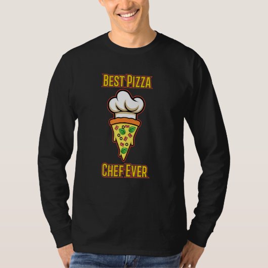 T-shirt Pizza Chef Hobby Pizza Maker Drôle Dire (Devant)