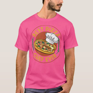 T-shirt Pizza Chef Italian Food Pizza Maker Hobby Chef