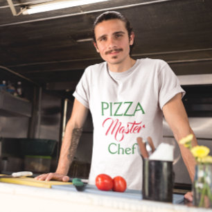 T-shirt PIZZA Chef principal Adulte