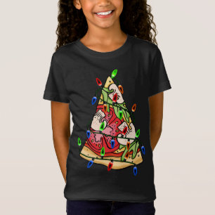T-Shirt Pizza Christmas Tree Lights
