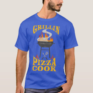 T-shirt Pizza Cook Grill Smoker & Barbecue Chef