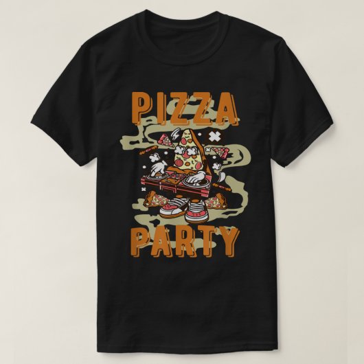 T-shirt Pizza cool (Design devant)