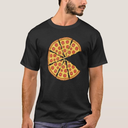 T-shirt Pizza Costume Cute Pizza Slice Couple Matching Piz (Devant)