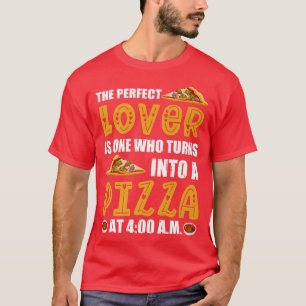 T-shirt Pizza Cristal Top pour mangeur de pizza