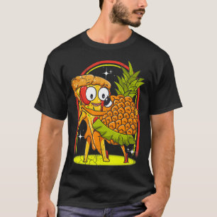 T-shirt Pizza d'ananas Nourriture Hawaiian italien Humour